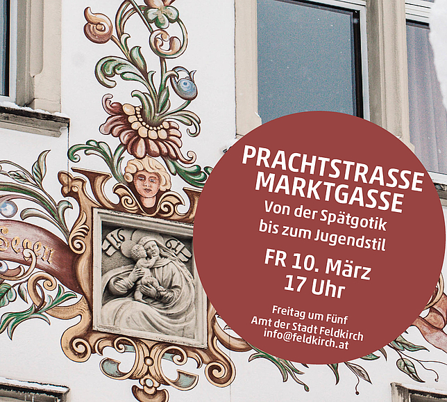 Freitag um 5: Prachtstraße Marktgasse Sujet