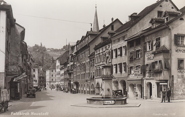 Eine alte Ansicht der Neustadt