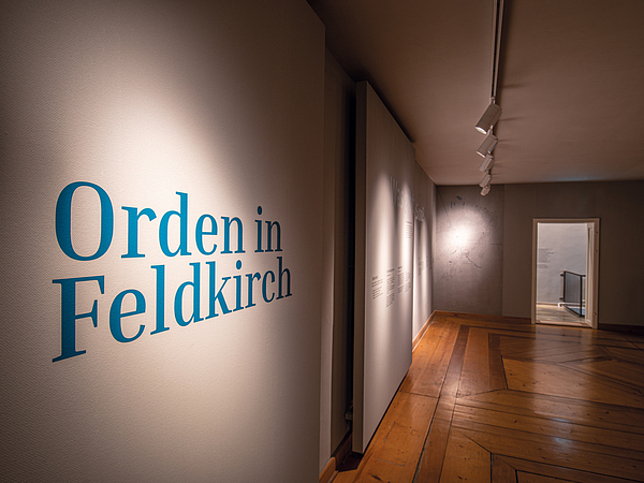Ein Raum der Fidelis-Ausstellung im Palais Liechtenstein