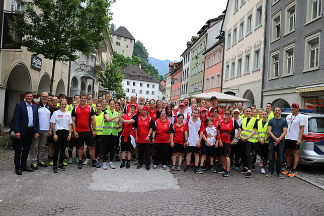 Special-Olympics-Athletinnen in Feldkirch