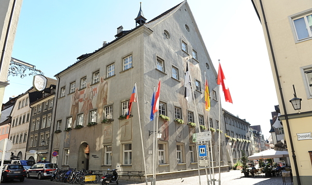 Rathaus in Feldkirch von außen