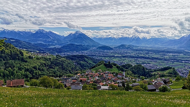 Panorama der Regio Vorderland-Feldkirch