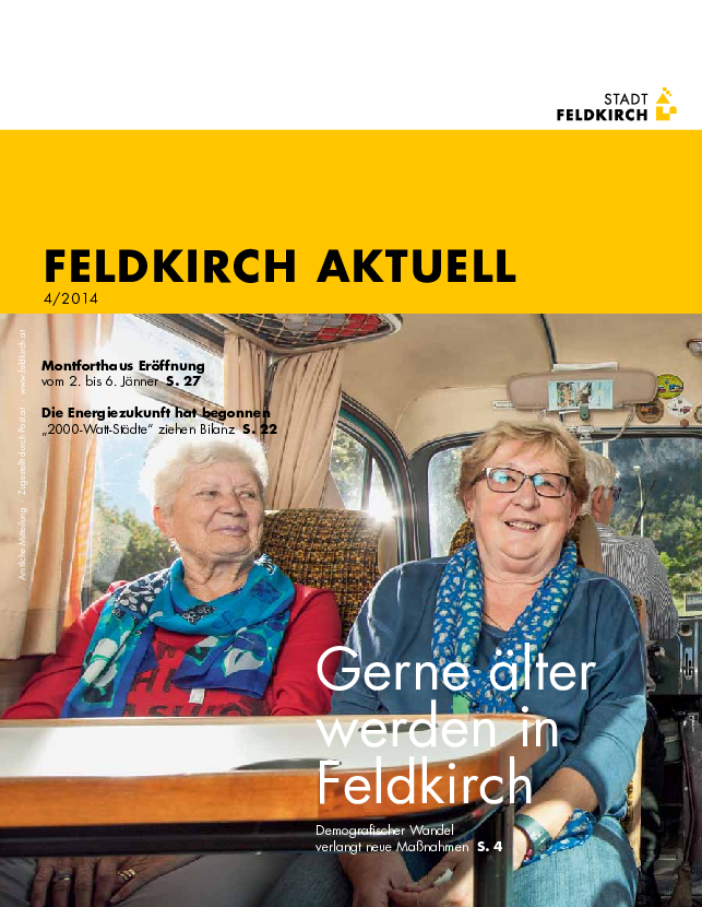 Gerne älter werden in Feldkirch